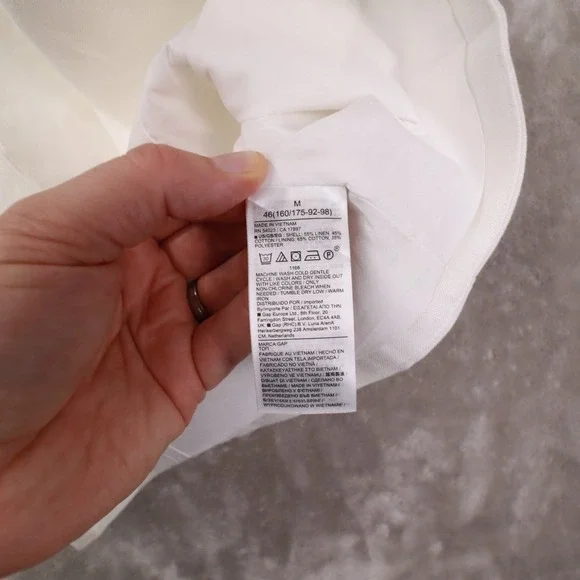 GAP White Women's Vest - Picture 7 of 9